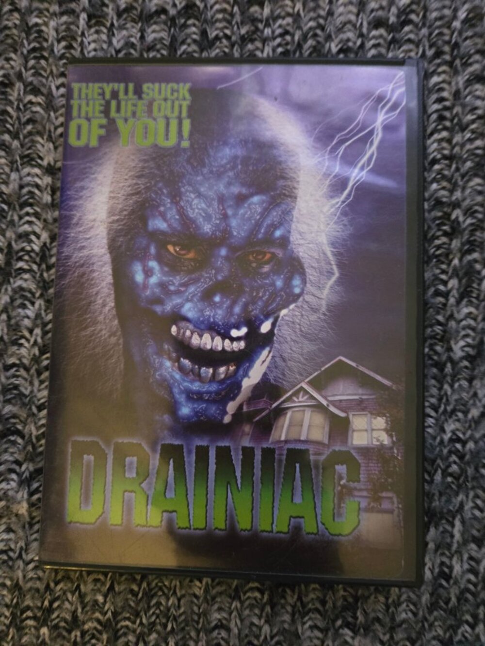 Drainiac Horror Movie DVD Theyll Suck The Life Out Of You Brett Piper 2000